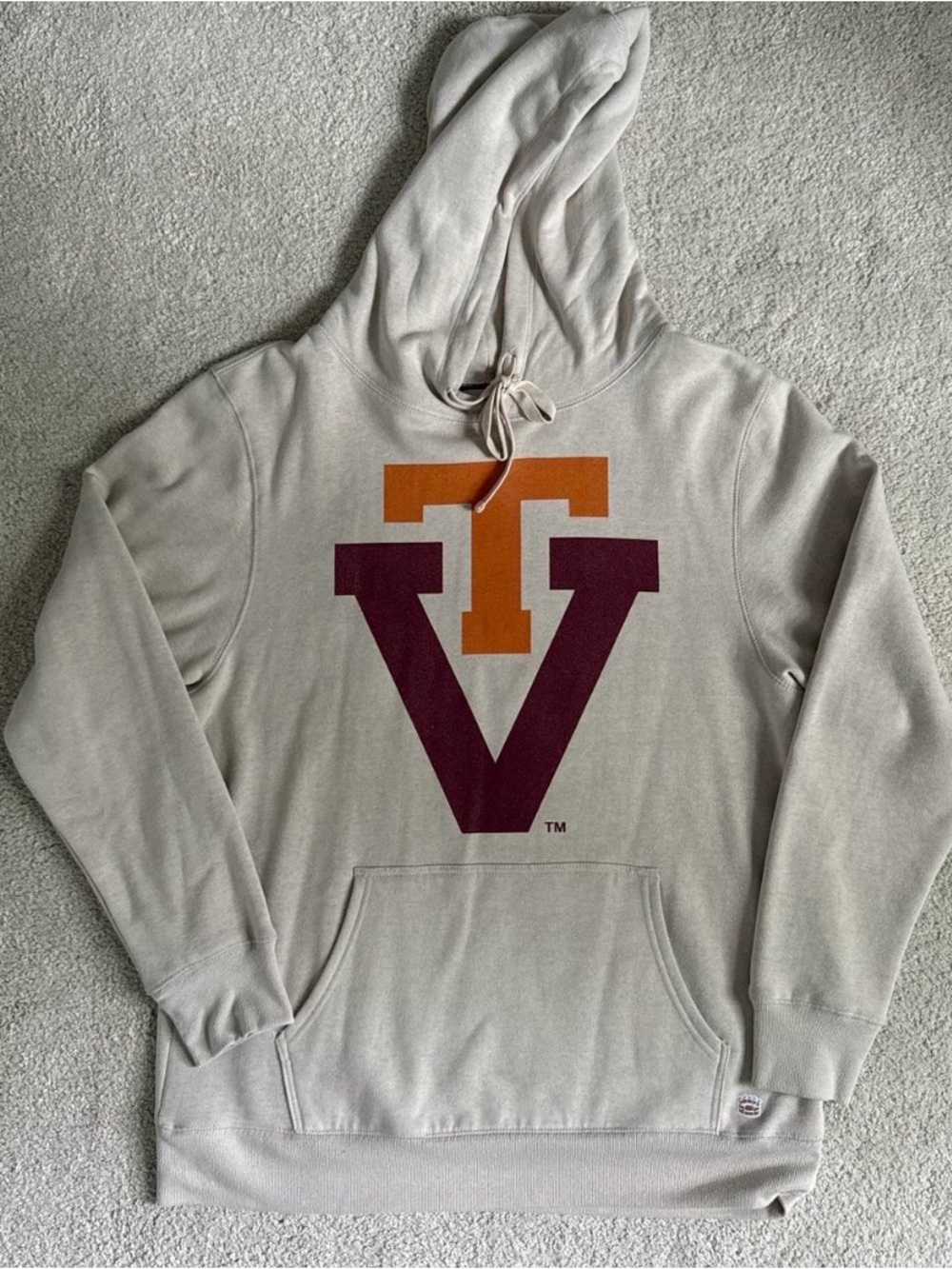 Beige Virginia Tech Hoodie